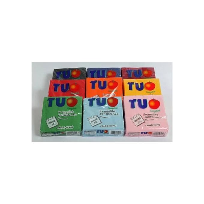 Essebidue Tovaglioli Monouso Azzurro