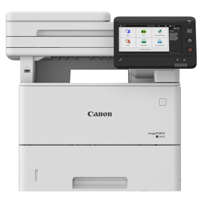 Canon ImageForce 1643, multifunzione laser monocromatico, 43 ppm, senza toner iniziale