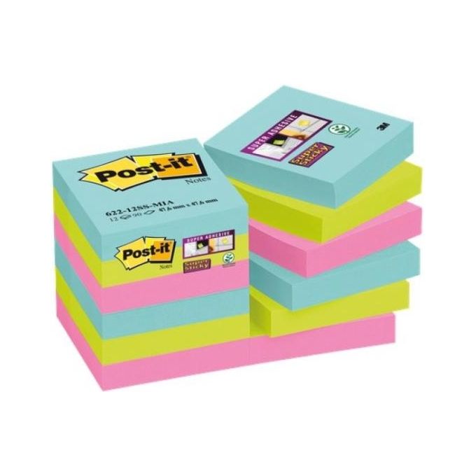 Post-It Confezione 12 Sk 6mm 12x90mm Fogli Cosmic