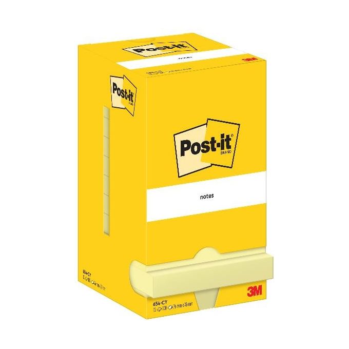 Post-it Confezione 12 Blocchetti 76x76mm Giallo