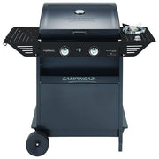Campingaz Xpert 200 LS Plus Rocky BBQ a gas in pietra lavica con 2 bruciatori e carrello per cucina all'aperto funzionalita' versatile e potenza elevata