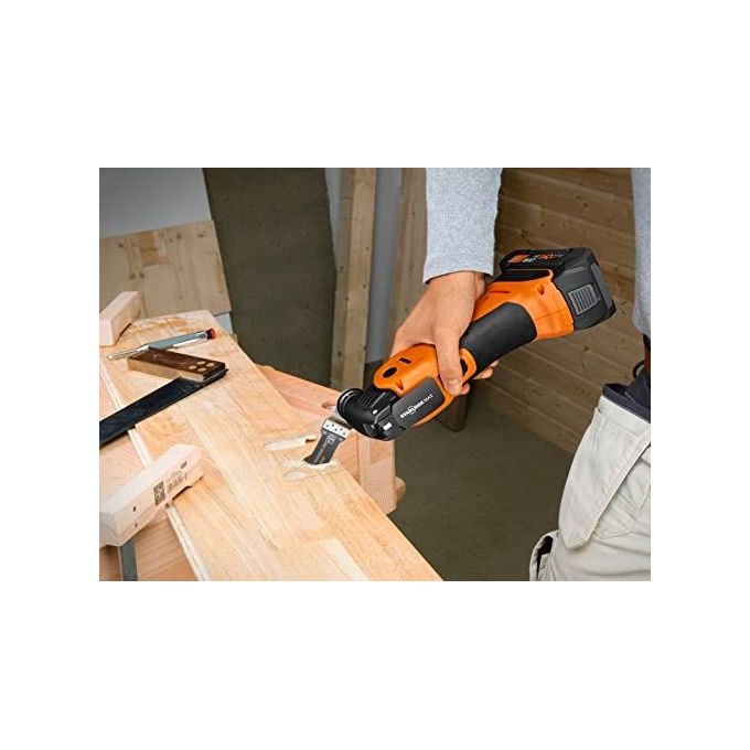 Fein Multimaster AMM 700 Max Top AS Utensile Multifunzione con 60 Accessori per Taglio Batteria 18V