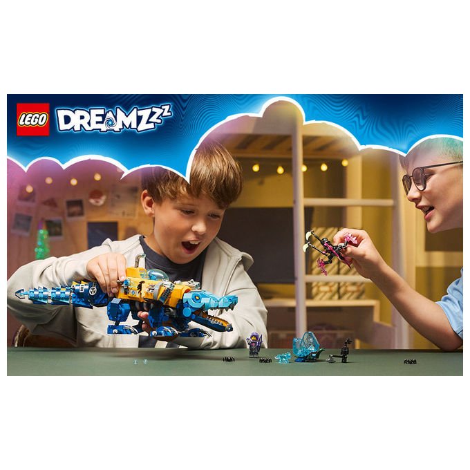 LEGO, DREAMZzz Sottomarino Coccodrillo, 1107 Pezzi