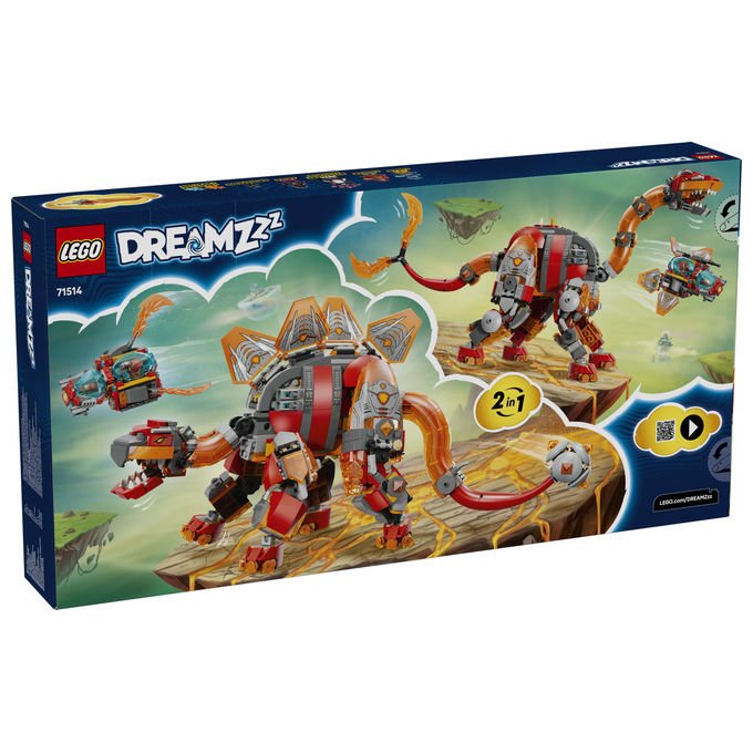 Lego, Dreamzzz Dino Jet 71514, Set di Costruzione, 1007 Pezzi, 9+ Anni