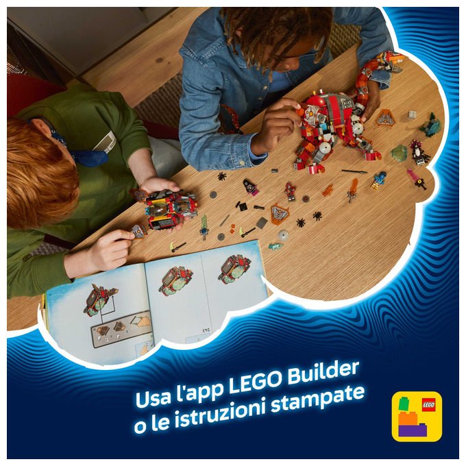 Lego, Dreamzzz Dino Jet 71514, Set di Costruzione, 1007 Pezzi, 9+ Anni