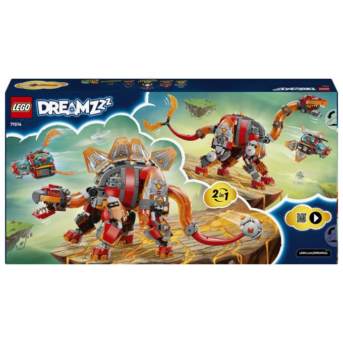 Lego, Dreamzzz Dino Jet 71514, Set di Costruzione, 1007 Pezzi, 9+ Anni