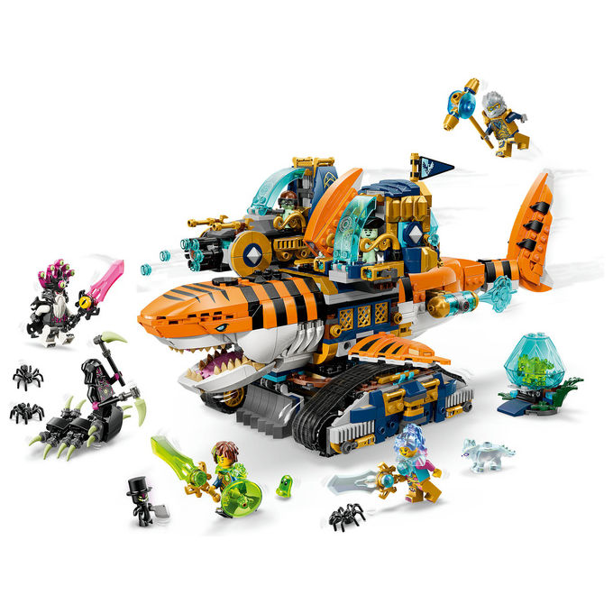 Lego, Carro Squalo Tigre, Dreamzzz 71515, Set costruzioni, 1548 Pezzi