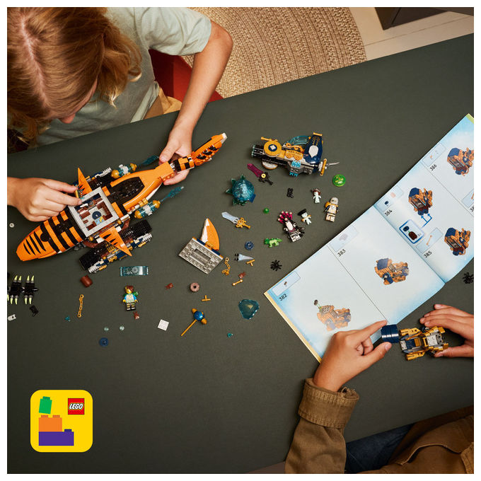 Lego, Carro Squalo Tigre, Dreamzzz 71515, Set costruzioni, 1548 Pezzi