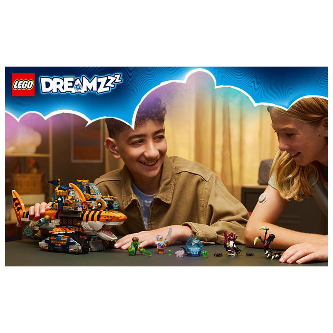 Lego, Carro Squalo Tigre, Dreamzzz 71515, Set costruzioni, 1548 Pezzi