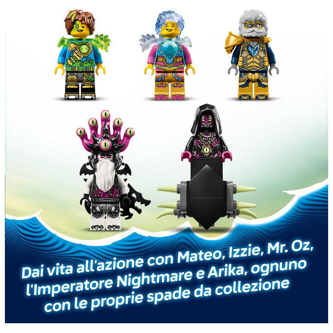 Lego, Carro Squalo Tigre, Dreamzzz 71515, Set costruzioni, 1548 Pezzi