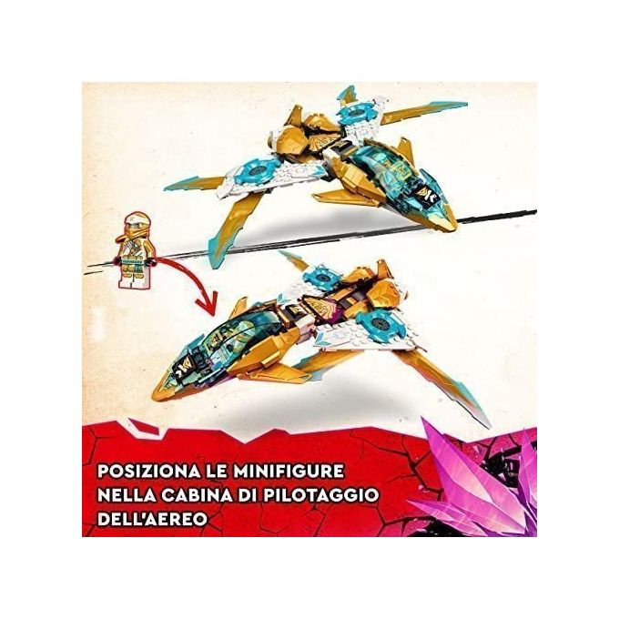 LEGO Il jet dragone d'oro di Zane