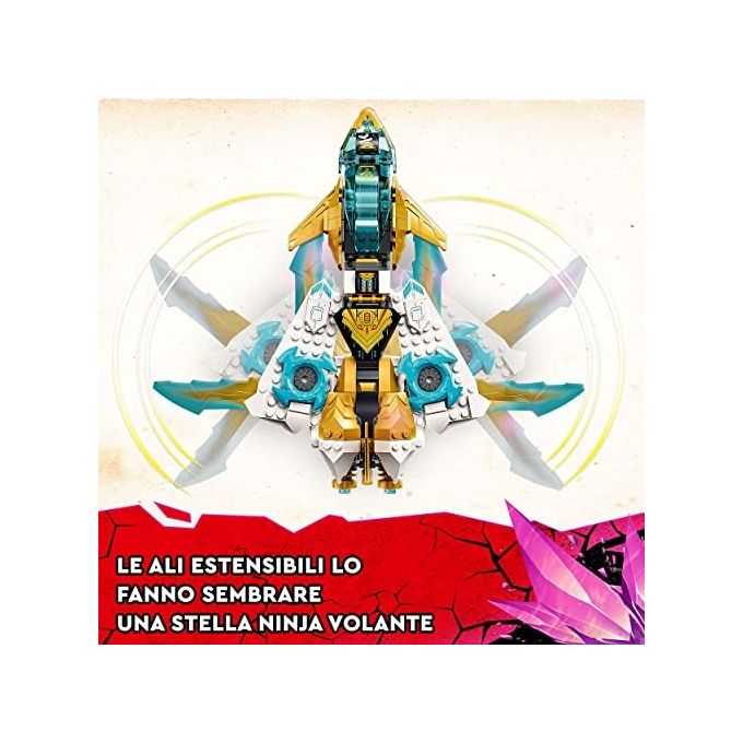 LEGO Il jet dragone d'oro di Zane
