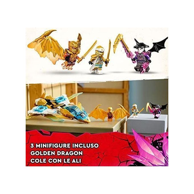 LEGO Il jet dragone d'oro di Zane