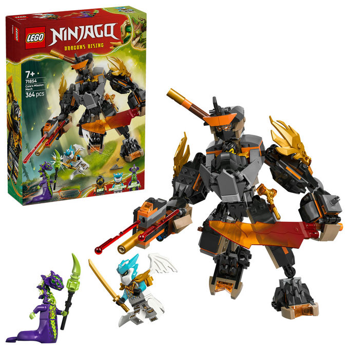 LEGO, Ninjago Mech della Missione di Cole e Drago Zane, Set costruzioni