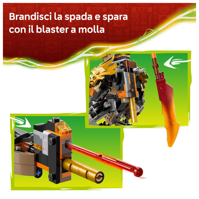 LEGO, Ninjago Mech della Missione di Cole e Drago Zane, Set costruzioni