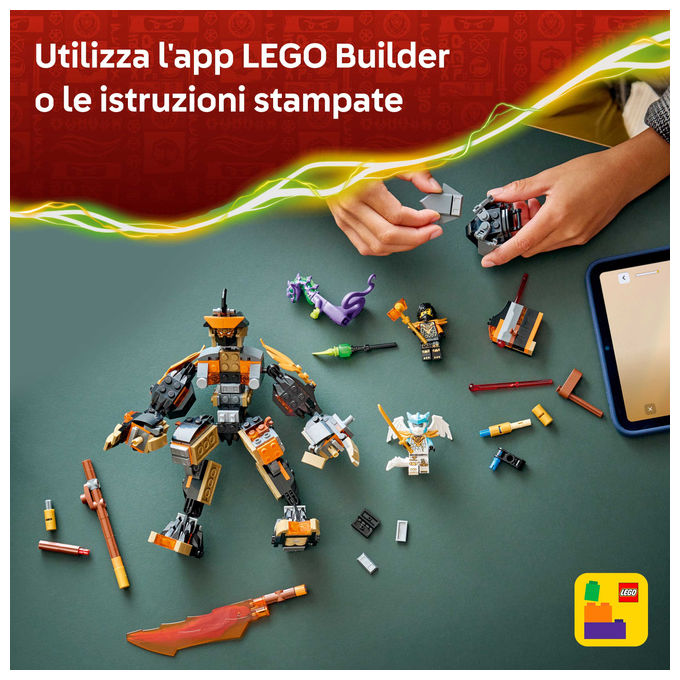 LEGO, Ninjago Mech della Missione di Cole e Drago Zane, Set costruzioni