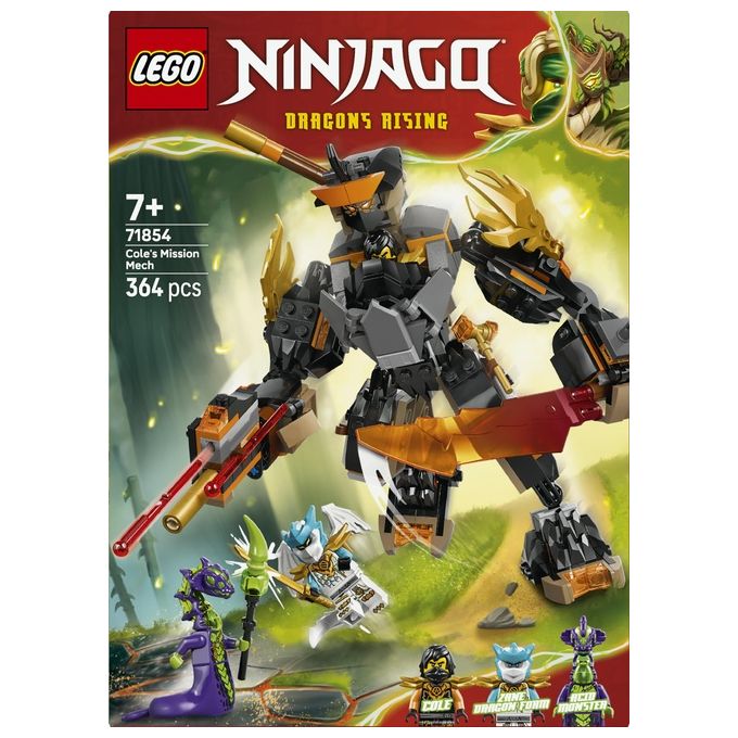 LEGO, Ninjago Mech della Missione di Cole e Drago Zane, Set costruzioni