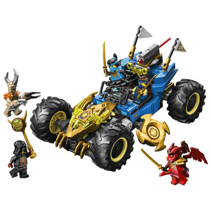 LEGO, Ninjago Auto Mutaforma di Jay, Set costruzioni unisex, 387 Pezzi
