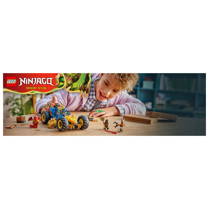 LEGO, Ninjago Auto Mutaforma di Jay, Set costruzioni unisex, 387 Pezzi