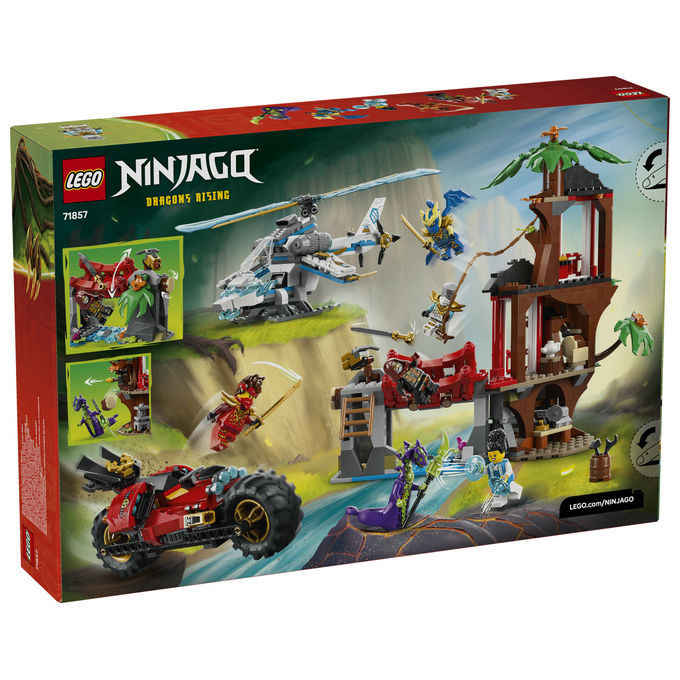 Lego, Battaglia alla Casa sull'Albero con Veicolo Ninja, Set Ninjago 71857