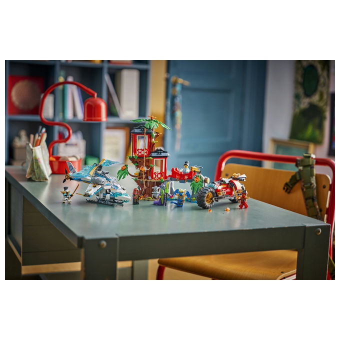 Lego, Battaglia alla Casa sull'Albero con Veicolo Ninja, Set Ninjago 71857