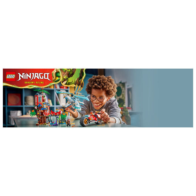 Lego, Battaglia alla Casa sull'Albero con Veicolo Ninja, Set Ninjago 71857