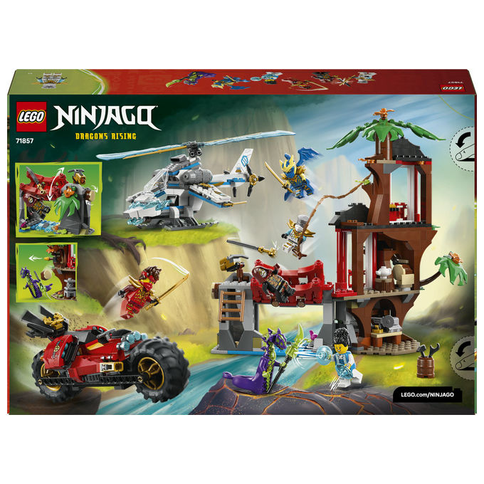 Lego, Battaglia alla Casa sull'Albero con Veicolo Ninja, Set Ninjago 71857