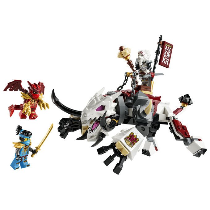 Lego 71863 NINJAGO Zilvar e Grimtak la Bestia Drago Set da costruzione 232 pezzi 3 Minifigure per bambini da 7 anni