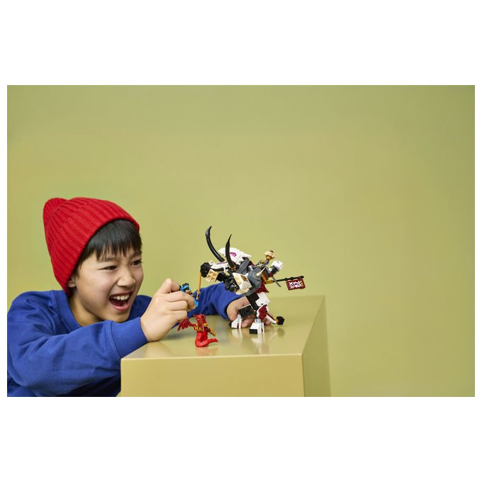 Lego 71863 NINJAGO Zilvar e Grimtak la Bestia Drago Set da costruzione 232 pezzi 3 Minifigure per bambini da 7 anni