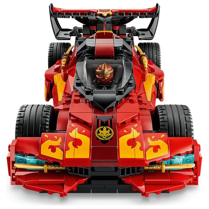 Lego 71867 NINJAGO Super-Bolide Ninja X-1 15° Anniversario Set Costruzioni 2in1 con Moto 691 Pezzi 3 Minifigure da 14 anni