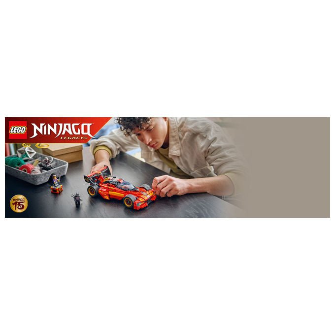 Lego 71867 NINJAGO Super-Bolide Ninja X-1 15° Anniversario Set Costruzioni 2in1 con Moto 691 Pezzi 3 Minifigure da 14 anni