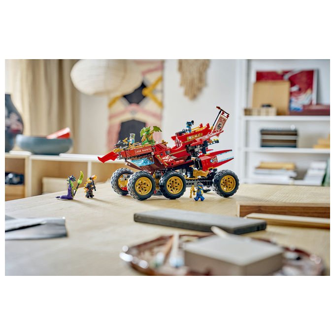 Lego NINJAGO 71869 Bounty di Terra Camion Giocattolo 3 in 1 per Bambini da 9 Anni con 6 Minifigure