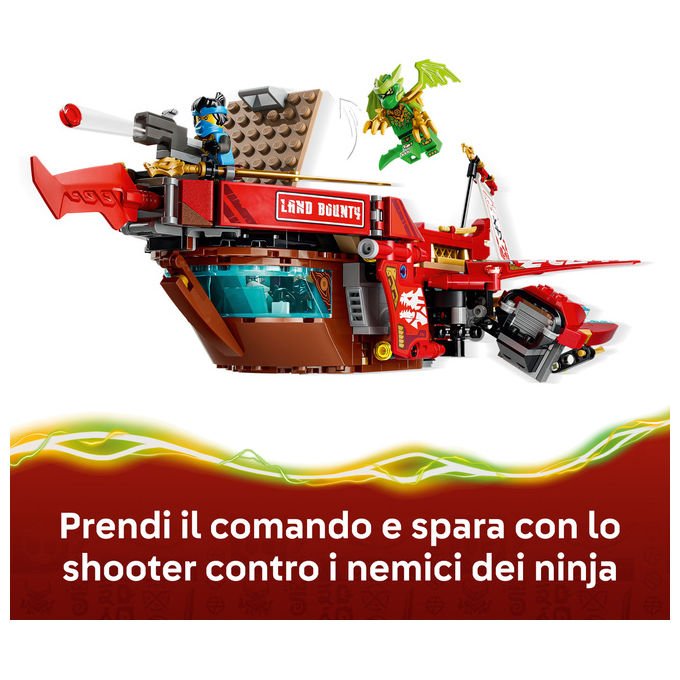 Lego NINJAGO 71869 Bounty di Terra Camion Giocattolo 3 in 1 per Bambini da 9 Anni con 6 Minifigure