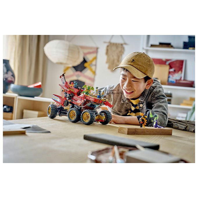 Lego NINJAGO 71869 Bounty di Terra Camion Giocattolo 3 in 1 per Bambini da 9 Anni con 6 Minifigure