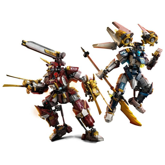 Lego 71870 NINJAGO Mech Titanici Gemelli Set da Costruzione 1707 pezzi 2 Action Figure 3 Minifigure per 12 anni