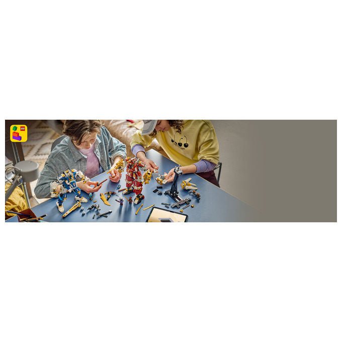 Lego 71870 NINJAGO Mech Titanici Gemelli Set da Costruzione 1707 pezzi 2 Action Figure 3 Minifigure per 12 anni