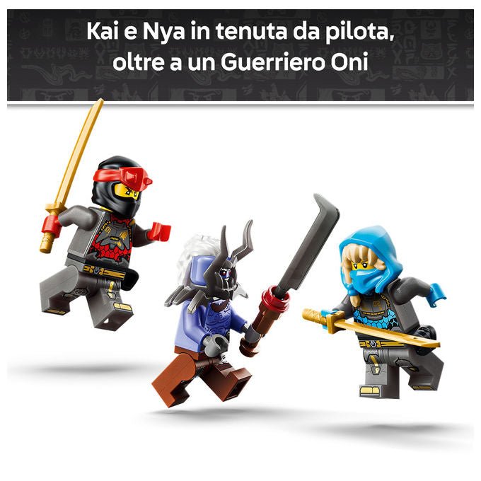 Lego 71870 NINJAGO Mech Titanici Gemelli Set da Costruzione 1707 pezzi 2 Action Figure 3 Minifigure per 12 anni