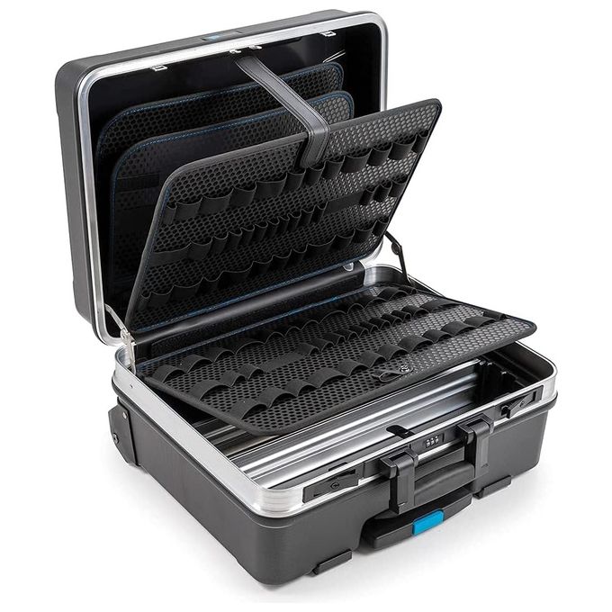 BeW International Profi Custodia Type GO 120.04-L Nero Valigetta Portautensili