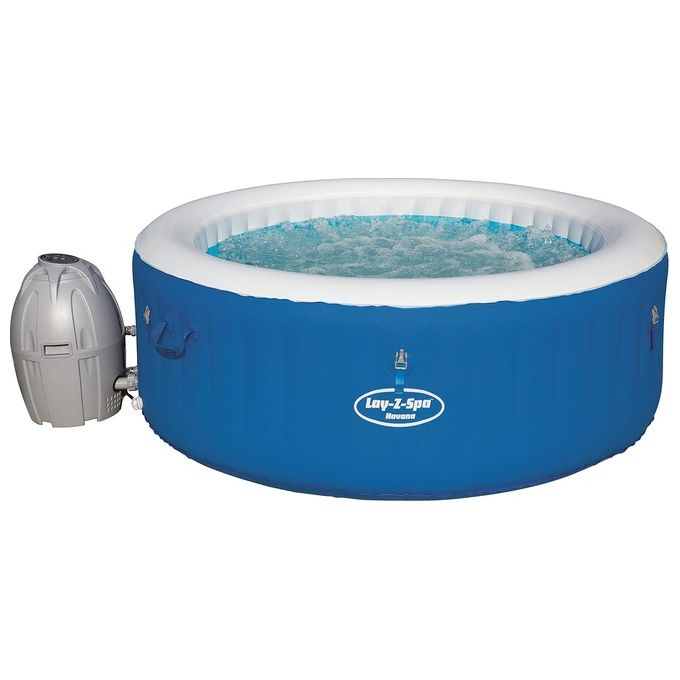 Bestway Vasca Idromassaggio 60035 Lay-Z-Spa Havana Tonda 180x66 cm Confort Relax per Esterni