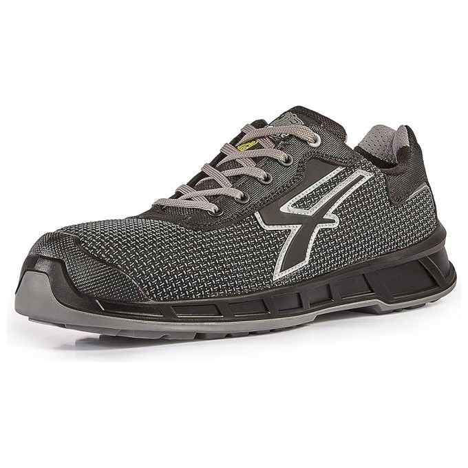 Upower Scarpe Jackson Grigio Silver Basse Numero 39 S3