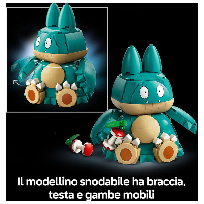 Lego 72150 Set da Costruzione Pokémon Munchlax 757 Pezzi Altezza 18 cm colore Multicolore