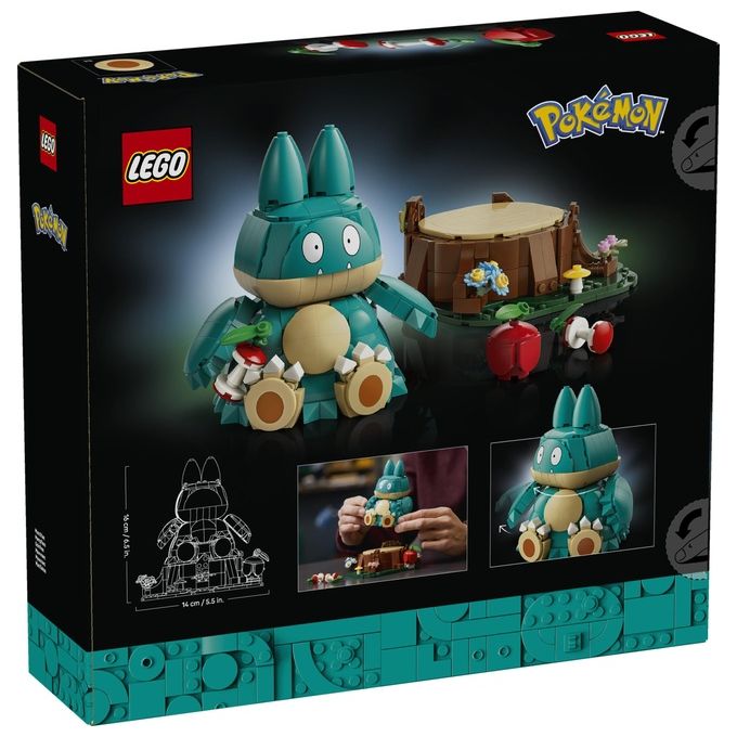 Lego 72150 Set da Costruzione Pokémon Munchlax 757 Pezzi Altezza 18 cm colore Multicolore