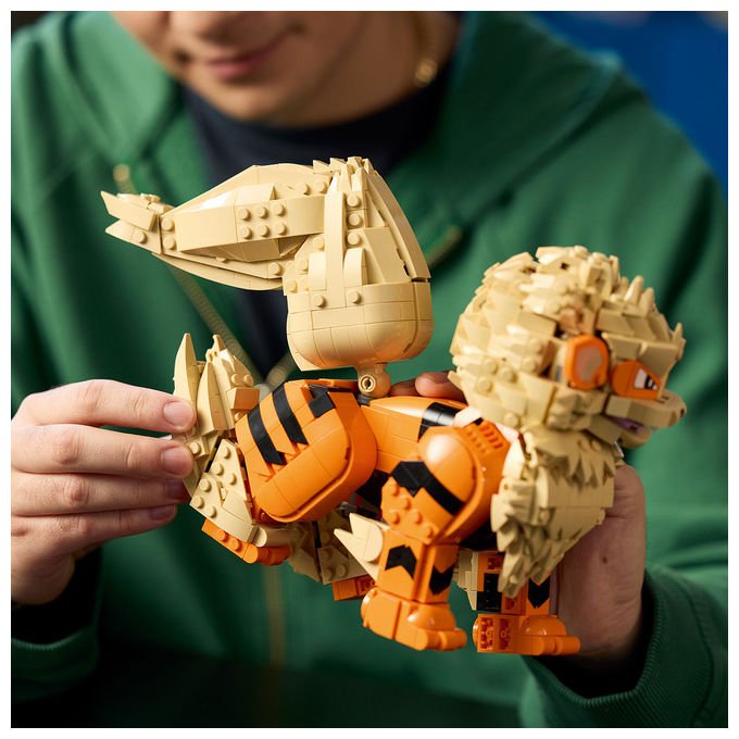 Lego 72160 Pokémon Set di costruzione Arcanine 1190 pezzi per adulti collezionisti e appassionati di videogiochi colore Multicolore