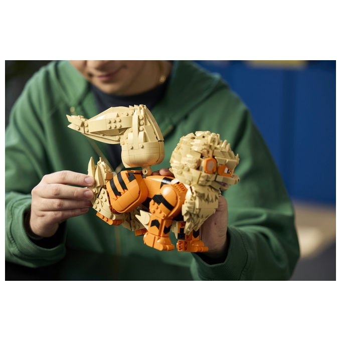 Lego 72160 Pokémon Set di costruzione Arcanine 1190 pezzi per adulti collezionisti e appassionati di videogiochi colore Multicolore