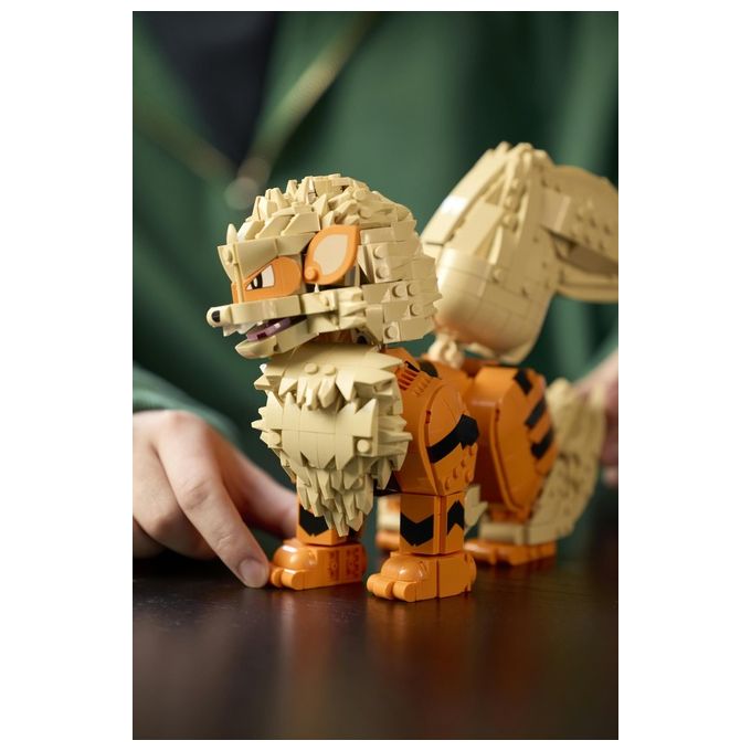 Lego 72160 Pokémon Set di costruzione Arcanine 1190 pezzi per adulti collezionisti e appassionati di videogiochi colore Multicolore