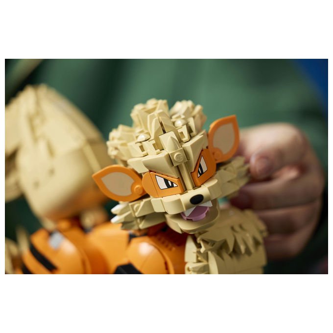 Lego 72160 Pokémon Set di costruzione Arcanine 1190 pezzi per adulti collezionisti e appassionati di videogiochi colore Multicolore