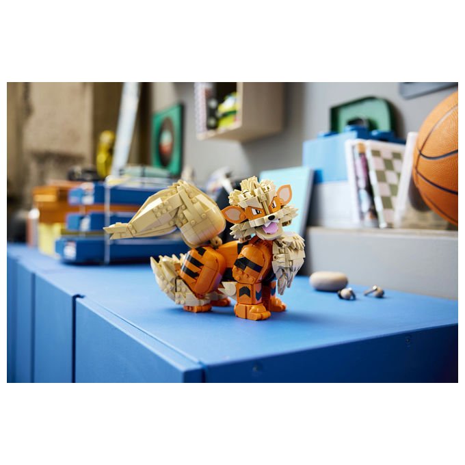 Lego 72160 Pokémon Set di costruzione Arcanine 1190 pezzi per adulti collezionisti e appassionati di videogiochi colore Multicolore