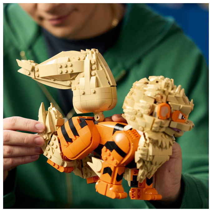 Lego 72160 Pokémon Set di costruzione Arcanine 1190 pezzi per adulti collezionisti e appassionati di videogiochi colore Multicolore