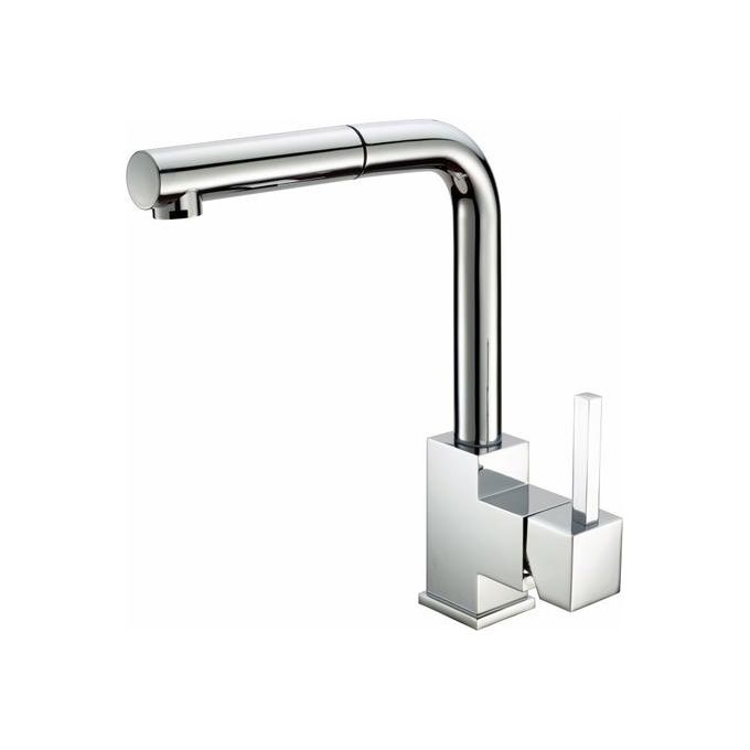 Crolla Alexander Monocomando con Doccia Estraibile Bicolore