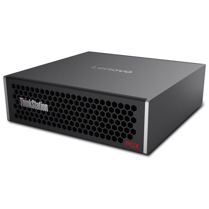 Lenovo 30KL000CIE ThinkStation PGX Mini PC Processore GB10 128 GB 1 TB SSD Wi-Fi 7 Bluetooth 5.3 DGX OS colore Nero